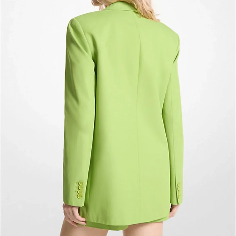 Michael Kors Green Blazer Jacket Oversized